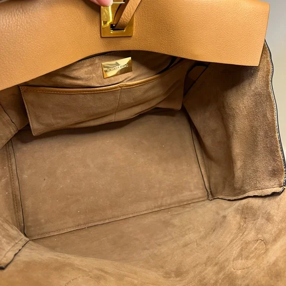 Michael Kors Camel Leather Tote - Picture 10 of 12